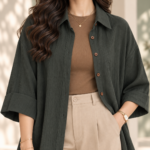 Forest Noir Relaxed Shirt